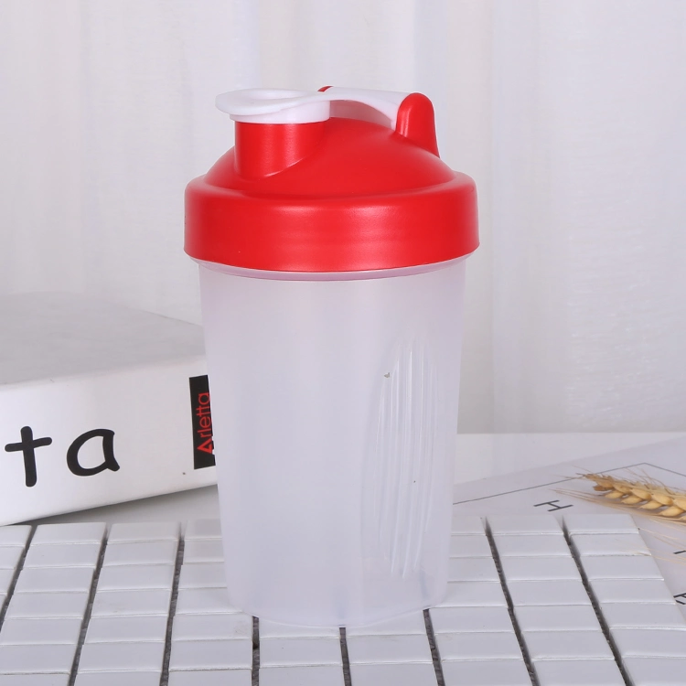 400ml Custom Protein Shaker Bottle W/Ss Ball for Gym and Sport