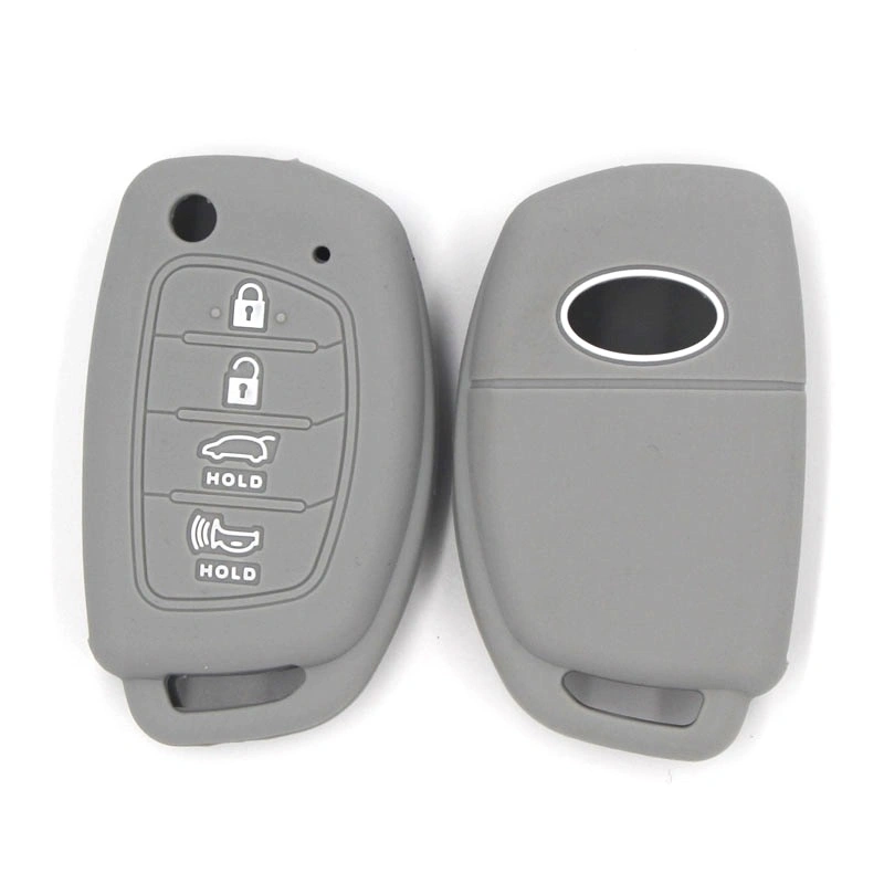 High quality/High cost performance  Silicone Car Key Cover Remote Holder for Hyundai