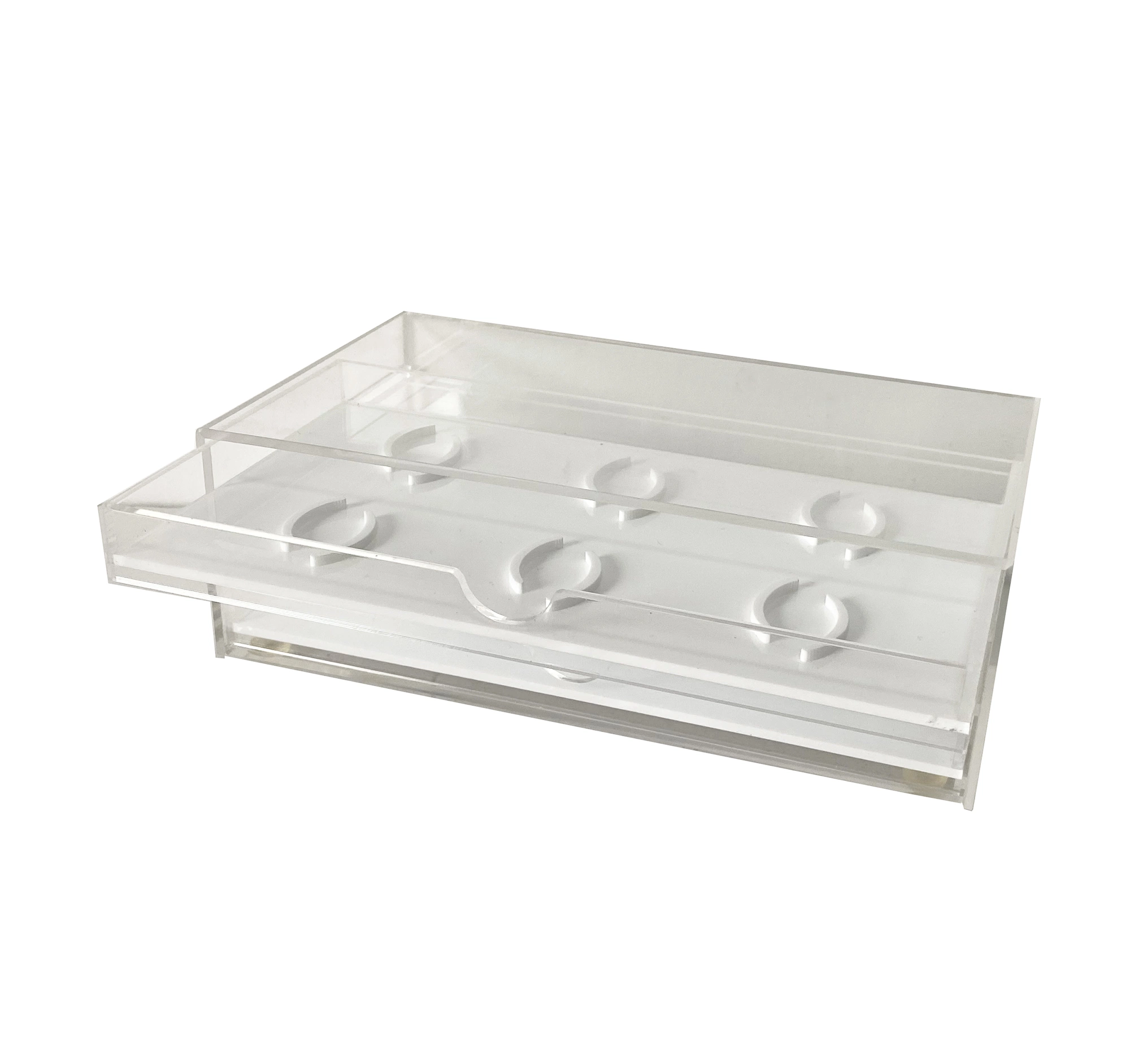 Lash Custom Acrylic Display Case with Drawer for Cosmetic Retail