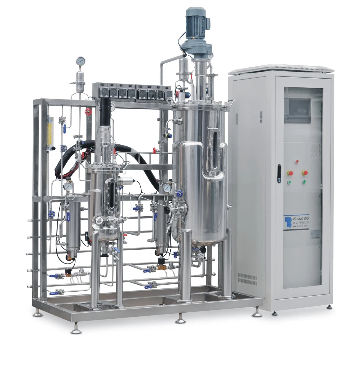 Bioreactors Bioscience Equipment Stainless Steel Industrial Fermentor