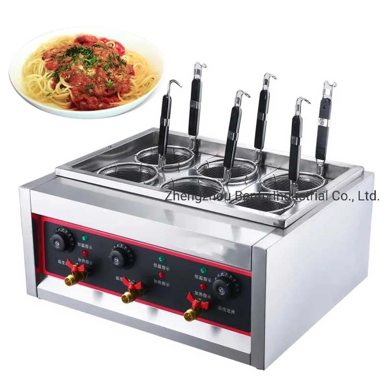 Fully Automatic Thickened Stainless Steel Restaurant Equipment Pasta Cooking Machine Food Machine Noodle Cooker