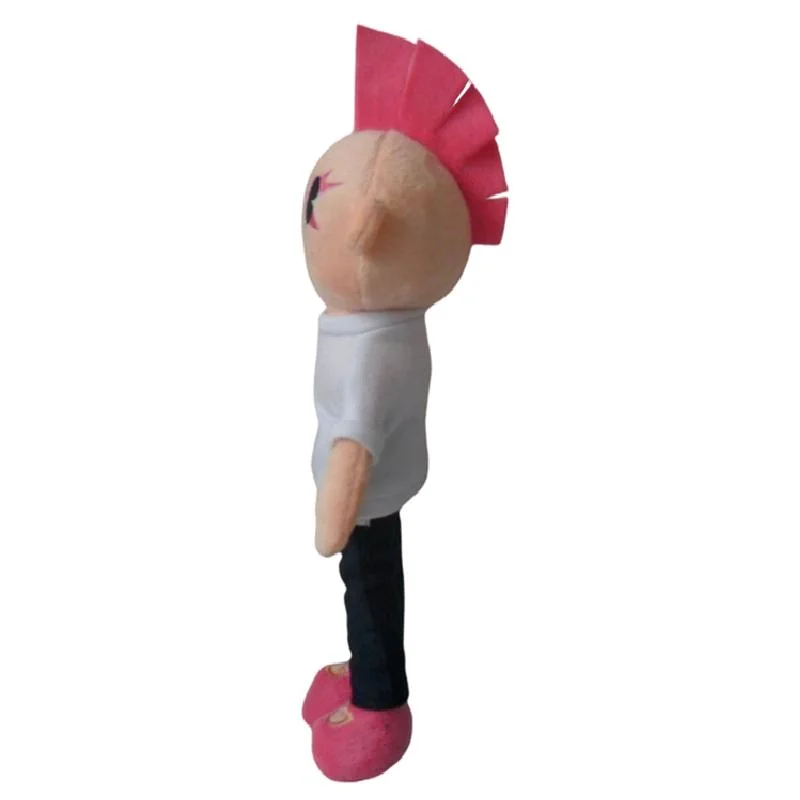 Custom 23cm Kids Plush Character Girl Doll Singer Soft Stuffed Toy Little Girl Dolls Children Toys