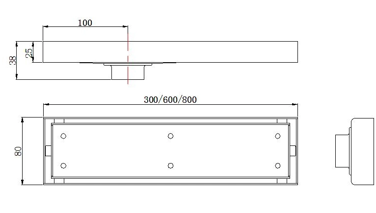 Floor Drain Linear Shower Drain Channel Floor Drain