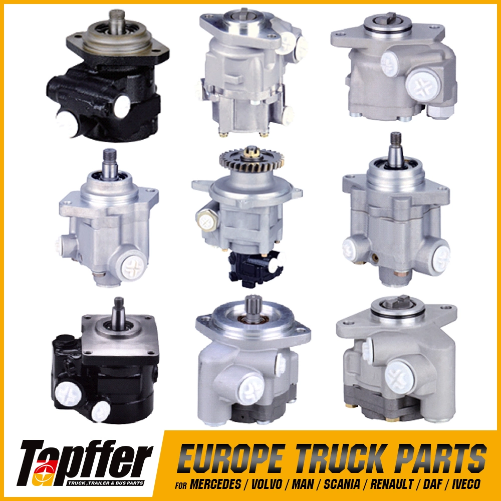 Truck Power Steering Pump for Mercedes Benz / Scania / Volvo / Man / Renault / Daf Heavy Duty Trucks Spare Parts