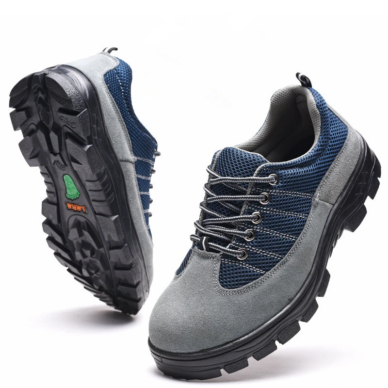 Breathable Lightweight Safety Protective Work Shoes in Summer