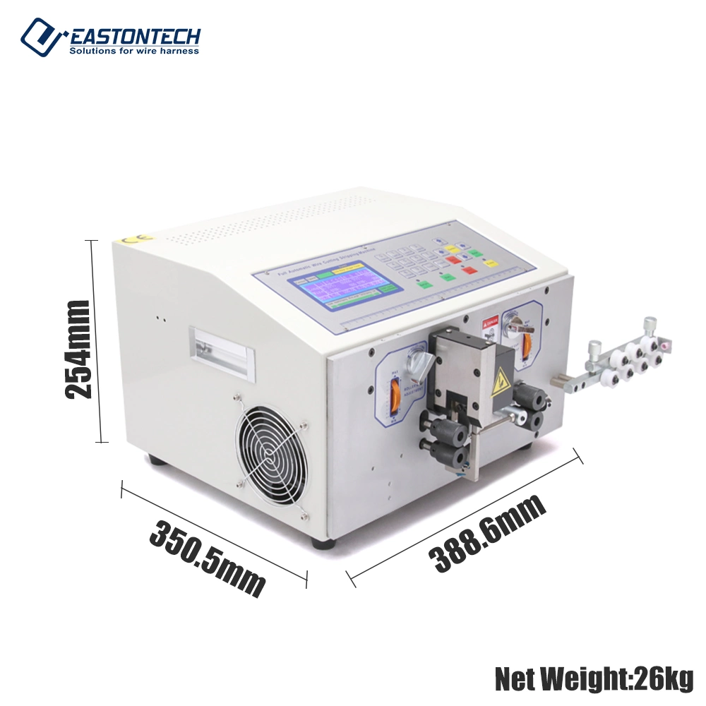 Eastontech Ew-02A Cable Wire Harness Automatic Computer Wire Stripping Peeling Cutting Machine Cable Stripper Machine