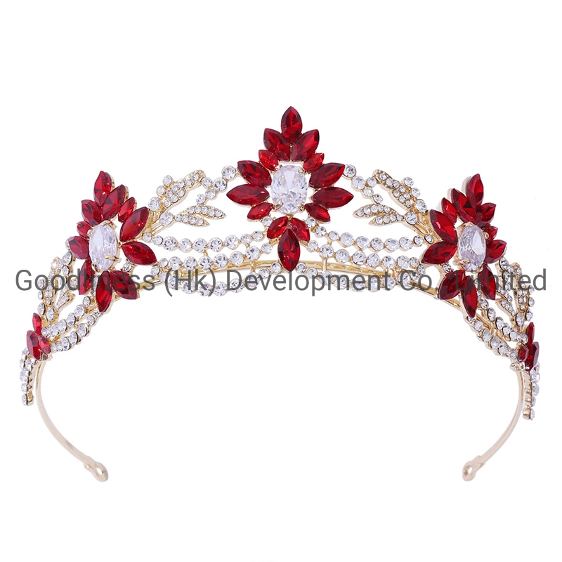 Luxurious Crystal Rhinestones Tiaras Crowns Wedding Party Fashion Hair Accessories