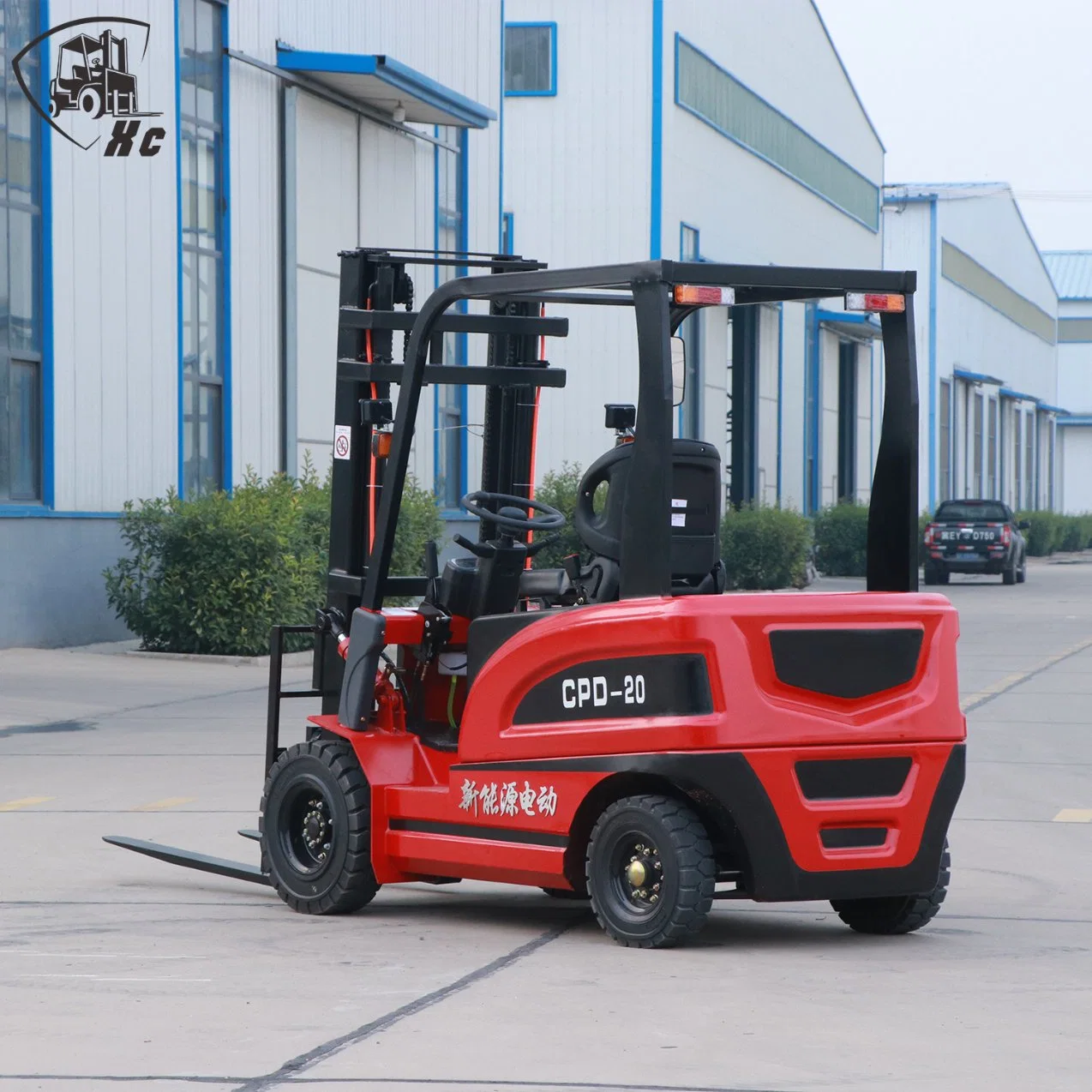 Electric Forklift Cpd25 2500kg 2.5 Ton All Electric Forklift Handling Equipment