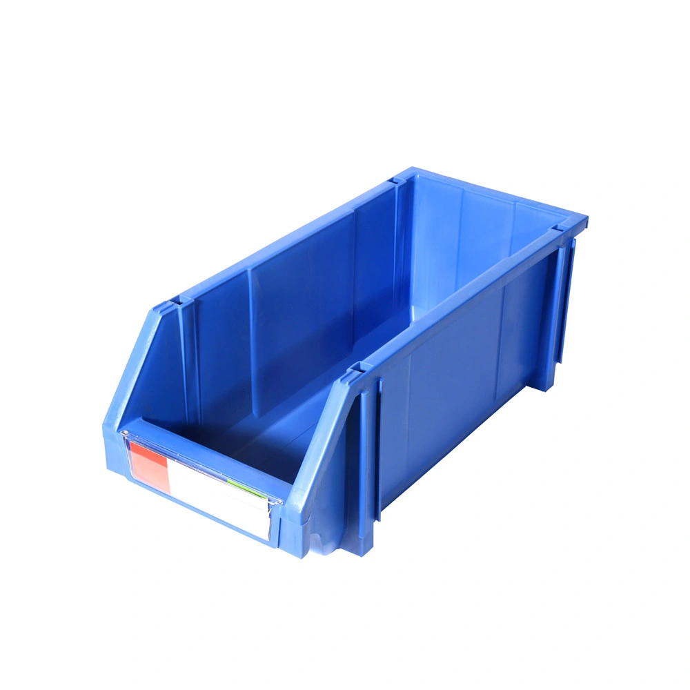 Warehouse Storage Solution Plastic Stackable Bins for Electronic Parts