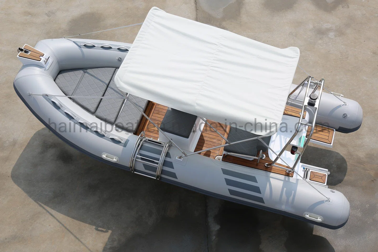 15.7FT 4.8m High Speed Inflatable Sport Boat Fiberglass Rigid Hull Inflatable Fishing Boat Pneumatic Boat Luxury Boat Coastwise Rescue Boat Rib Cruiser Boat