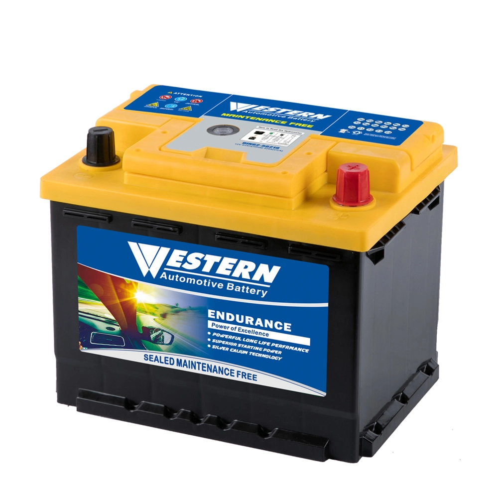 DIN62-56219 Maintenance-Free Car Battery Manufacturer Price 12V62ah