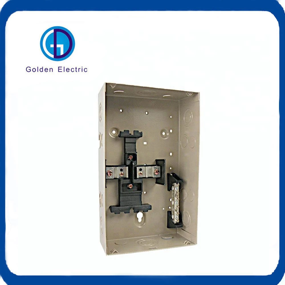 Loadcenter 2way 4way 6way 8way 40A 100A Electric Breaker Box Single Phase Main Lug Load Center