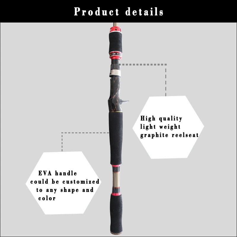 Ultra Light Carbon Fiber Fishing Rod with Customized Service