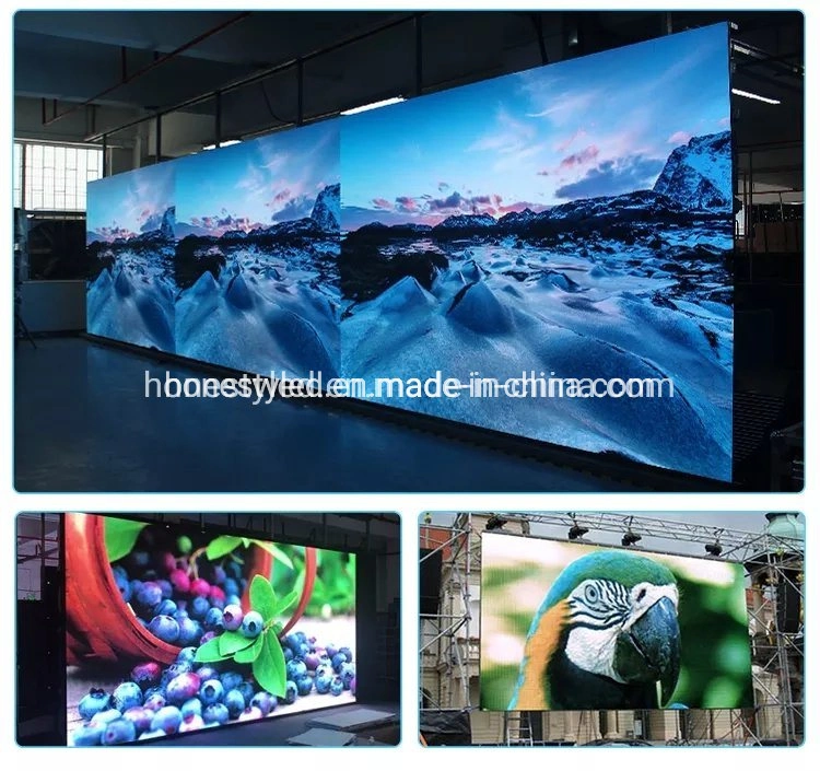 15 años Fabricación Precio Alquiler Panel LED pared P3,91 Billboard Publicidad en interiores exterior LED placa LED señal para exteriores