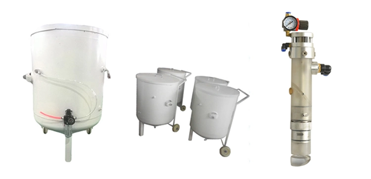 Waterjet Cutting Machine Price Abrasive System Sand Bucket 010693-13