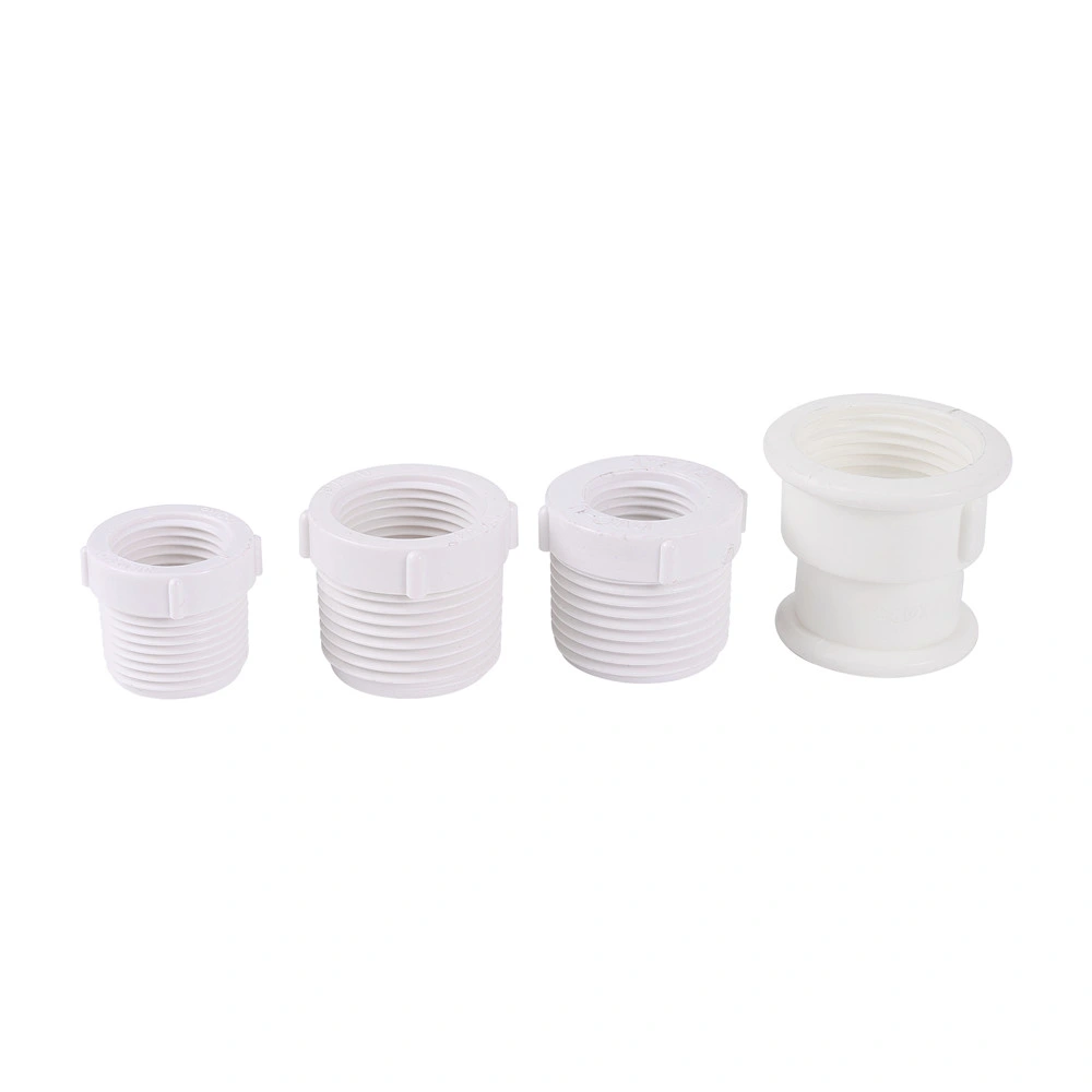 1/2 3/4" 1 Inch Thread Plastic Female Male Thread Reducing Connector Garden Irrigation Fitting Aquarium Joint