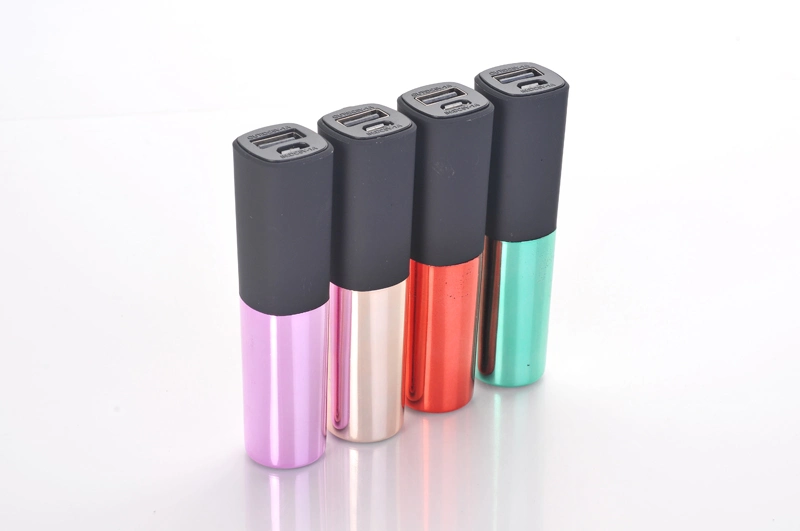 Lipstick Slim Ultra Portable Power Bank 2600mAh 3000mAh Gift Lipstick Charger