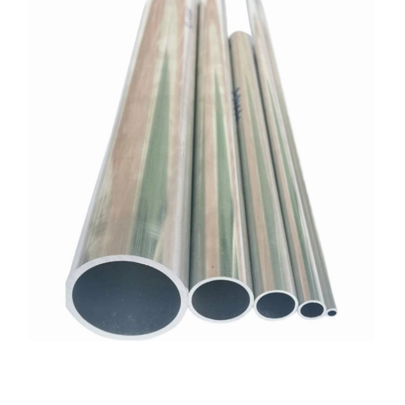 Customized Anodized Aluminium Tube 7005 7075 Seamless Extruded 1060 6061 Aluminum Hollow Pipe