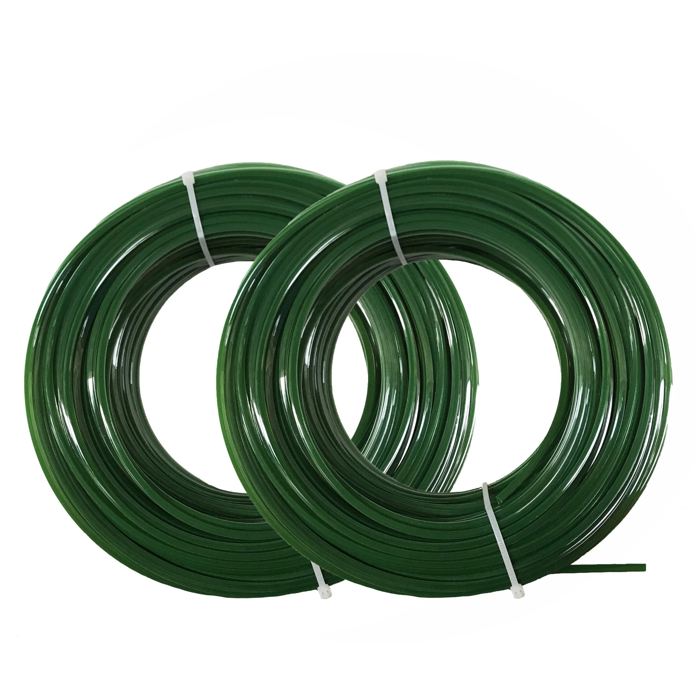 Square Shape Dark Green Nylon Grass Trimmer Line Apply to Garden Tool