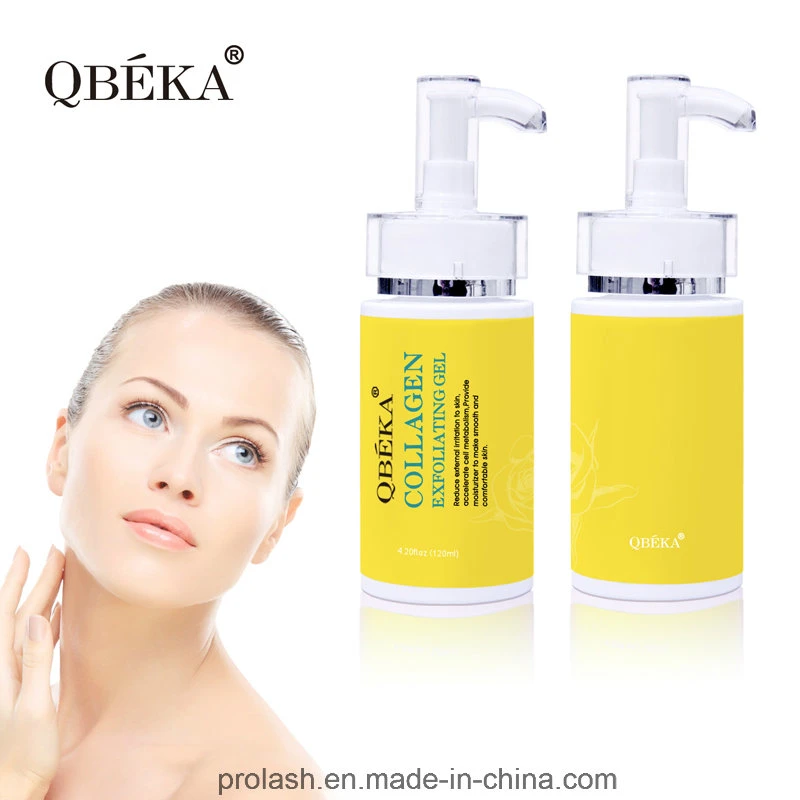 Wholesale/Supplier Best Remover Cleaner Qbeka Collagen Exfoliating Gel for Face Exfoliate Skin