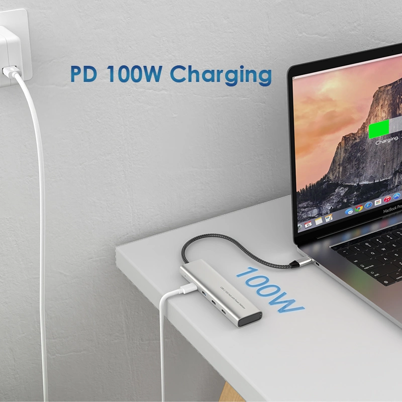 USB-C 3.2 Gen2 Hub with 4c Ports 4-in-1 10g Hub