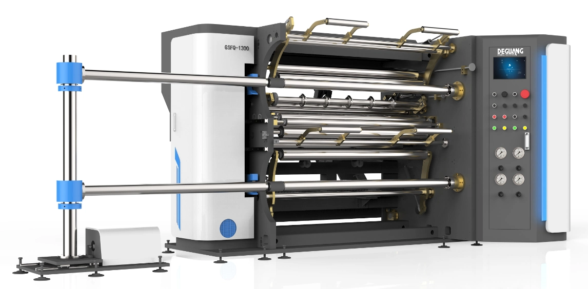 Machine de découpe automatique de film plastique à grande vitesse