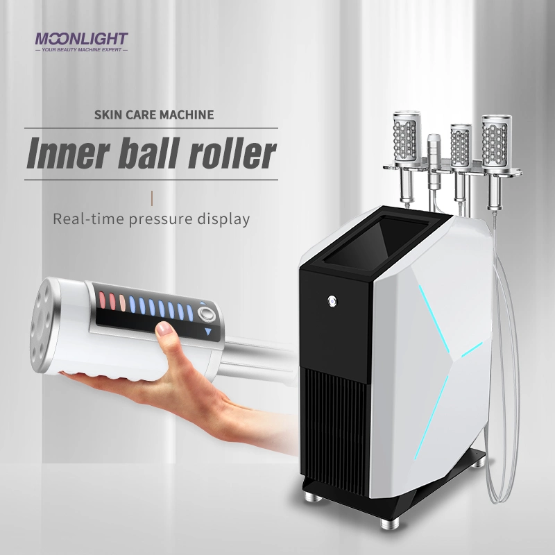 Body Slimming Inner Ball Roller Machine with 4 Handles EMS