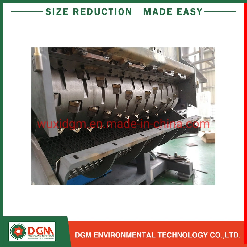 Crusher Machine Wood Pallet PE PS PVC Plastic Recycling Machine Shredder