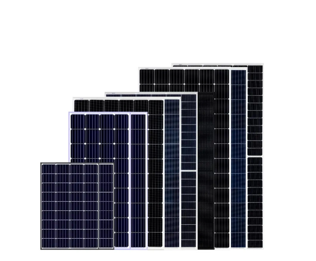 Commercail 60kw 70kw 80kw 100 kw Kit de panneau solaire monocristallins mono pour la ferme