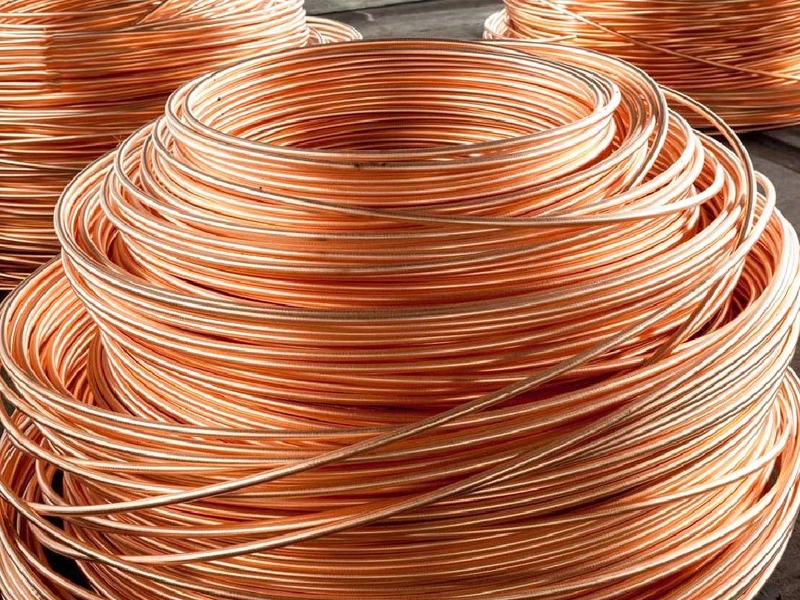 High Purity Cooper Wire Coil Best Copper Price ASTM B Standard Copper Clad Steel Enameled Wire Cable Refrigerator