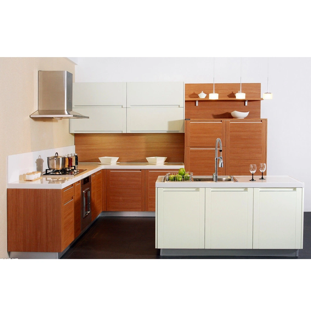 Best Products Wooden Design Laminate Kitchen Cabinet Veneer Kitchen