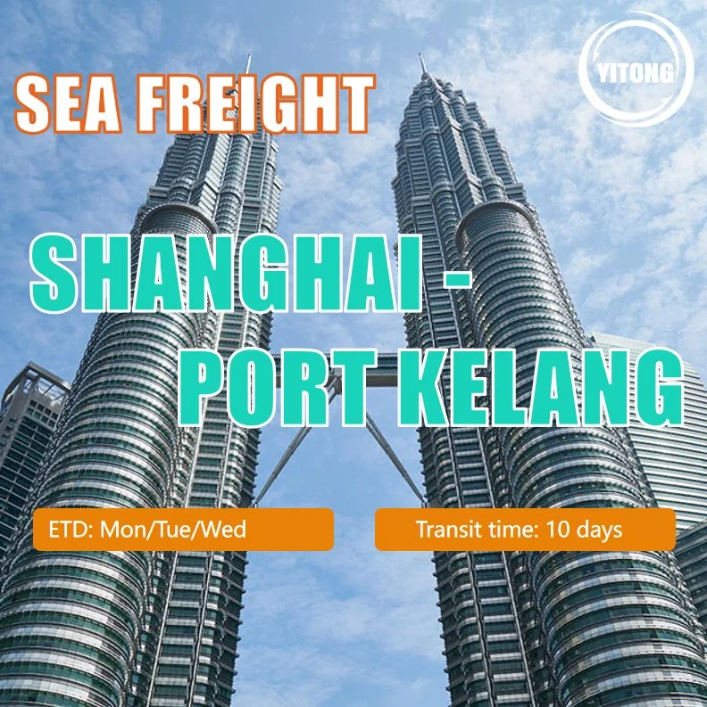 Envio de Xangai para Port Kelang Malásia