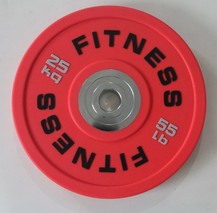 High Quality PU Unisex Bumper Plates for Weightlifting Barbell