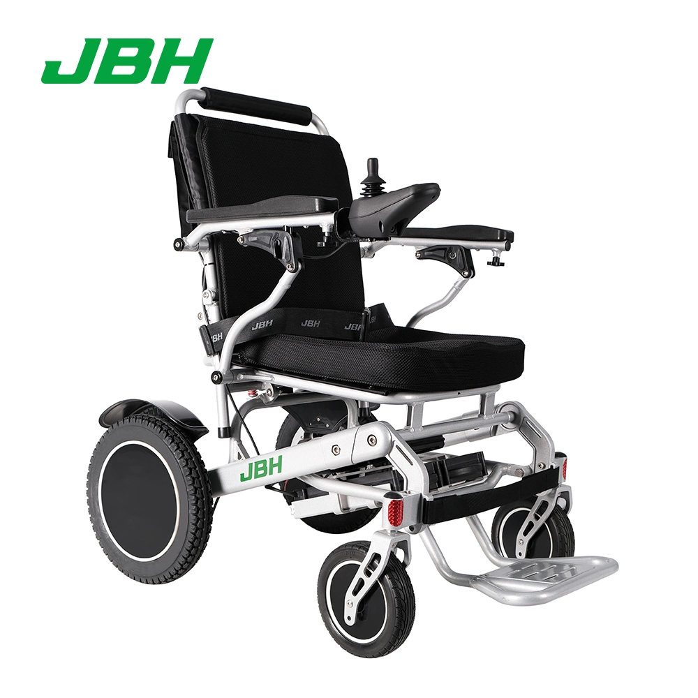 Lightweight Wheelchair Jbh D10 High quality/High cost performance  Portable Electric Folding Wheelchair