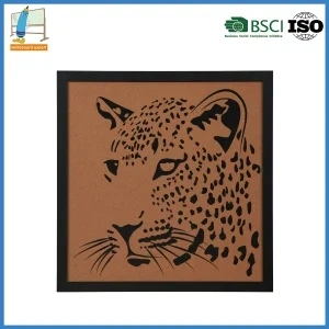 Decorative Printed Cork Board Natural Color