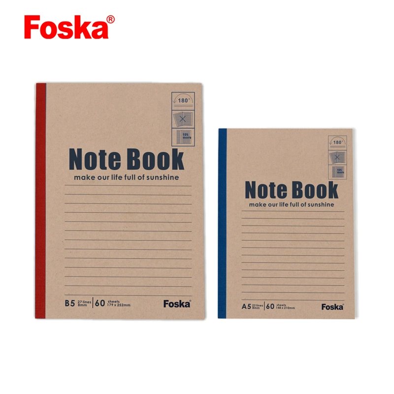 Foska Good Quality 60 GSM Smooth Note Book