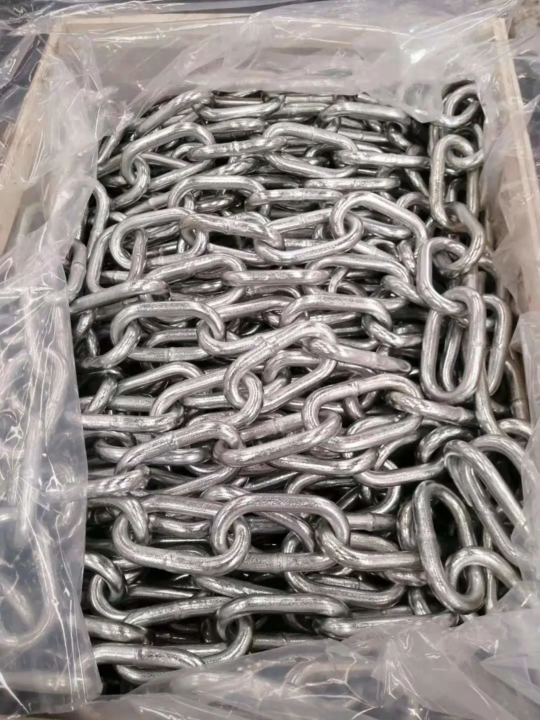 Good Usage Feedback High Tensile 8mm/10mm/12mm Electro-Galvanizing Greening Long Link Welded Link Chain