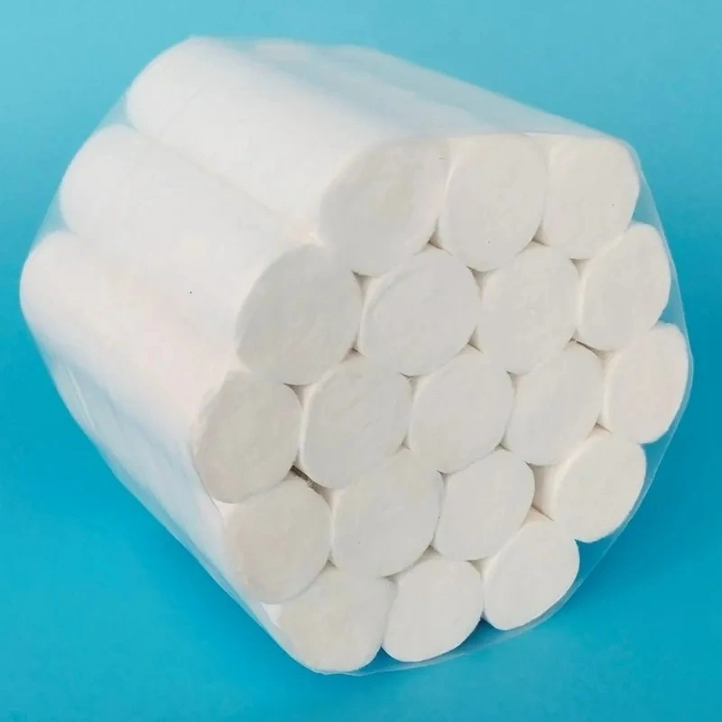 Customized Stop Bleeding Wound Cleaning Disposable Surgical Dental Cotton Roll