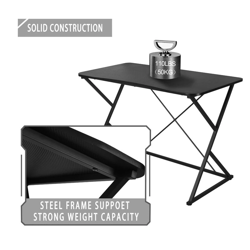 Steel Frame Gaming Computer Desk for Kids