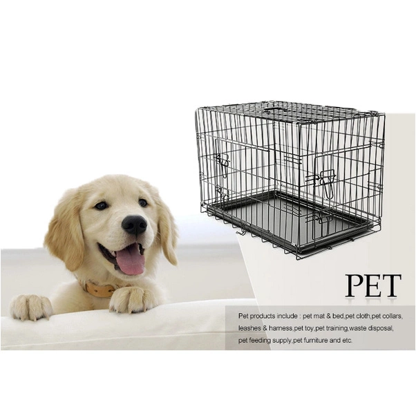 Heavy Duty Metal Foldable Dog Cage Dog Iron Kennel with High Quality