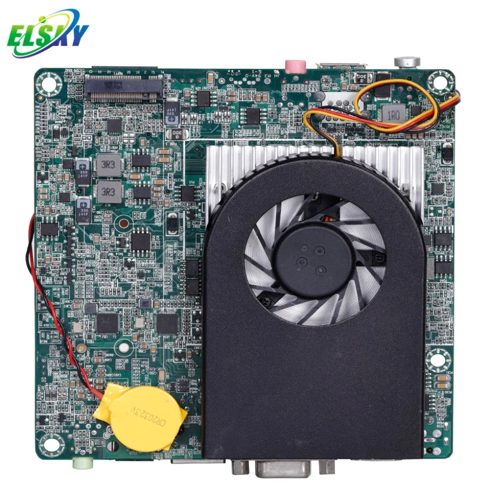 Elsky 120*120mm Nano-Itx Procesador Placa base con la 7ª Gen I3-7020u 7100U 7130HD VGA u_Mi Edp USB de 4COM 2Nano7f