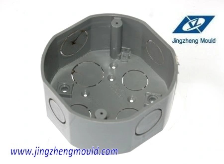 PVC Plastic One Way Circular Box Injection Mould