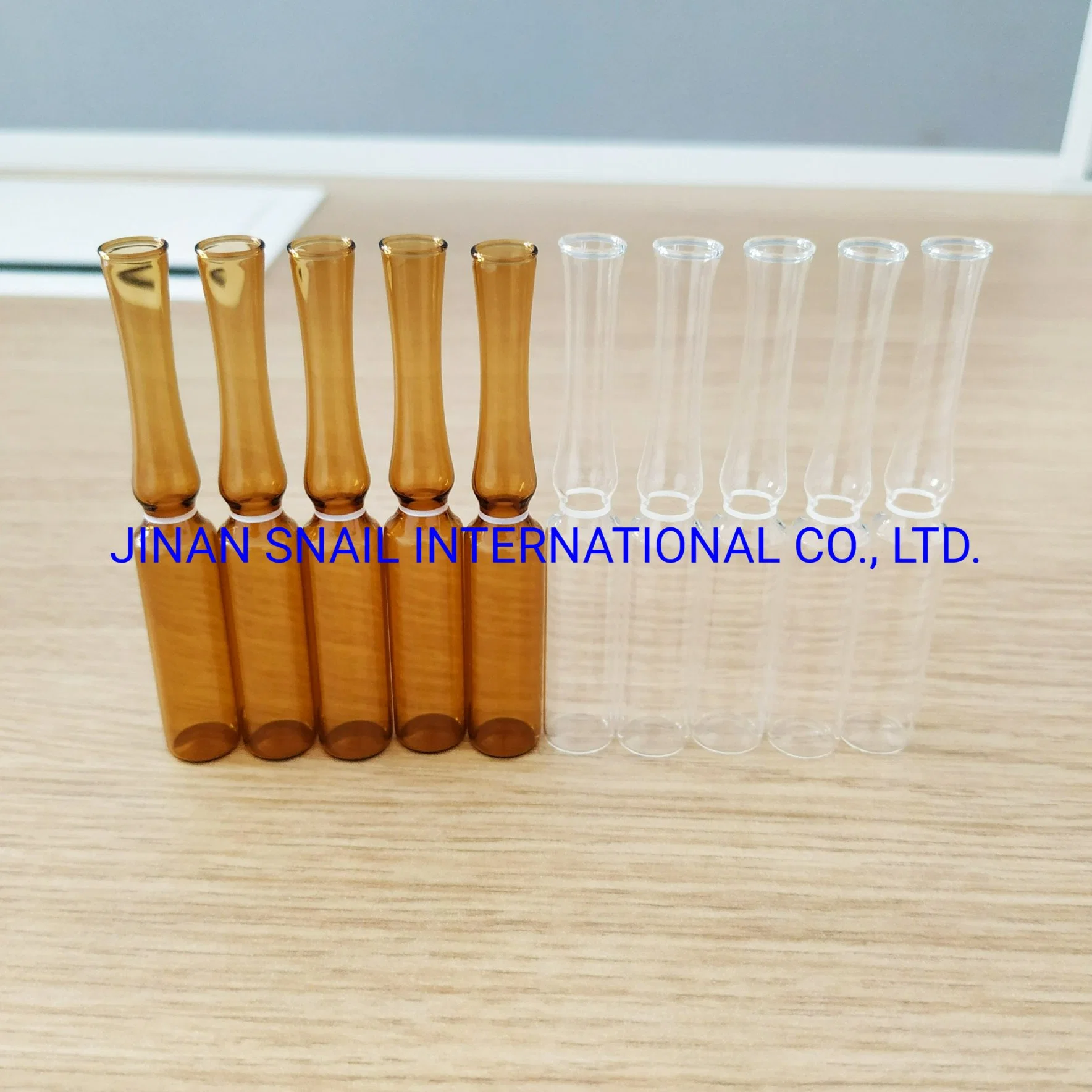 USP I Pharmaceutical Packaging Medicine Container ISO Standard Glass Ampoules