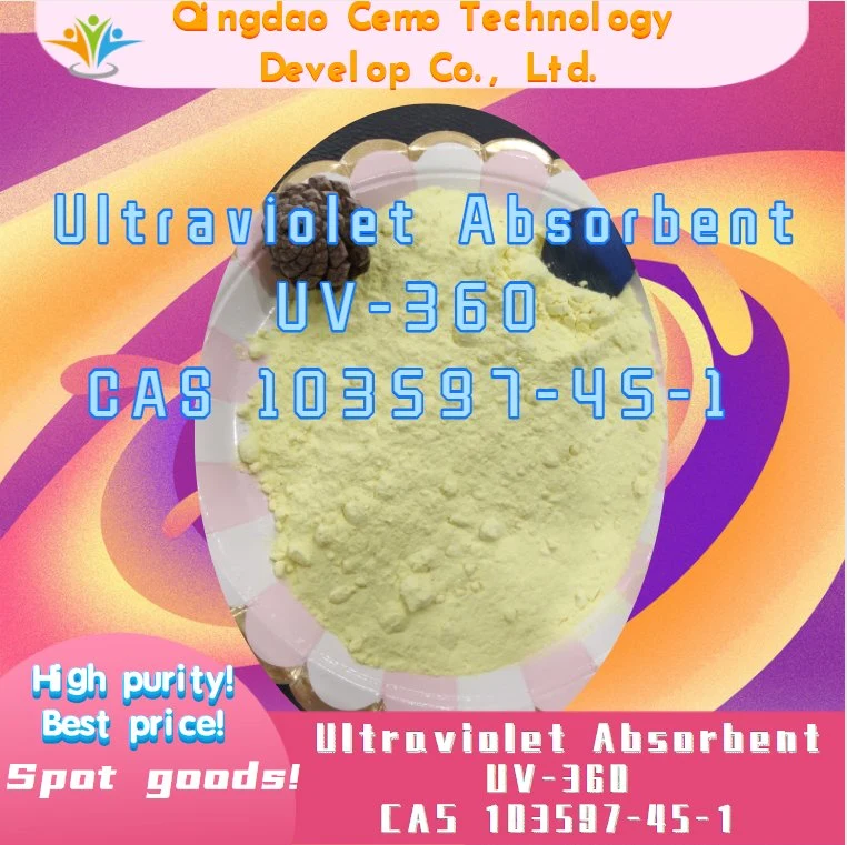 High Purity Ultraviolet Absorbent UV-360 CAS 103597-45-1 Supplier in China