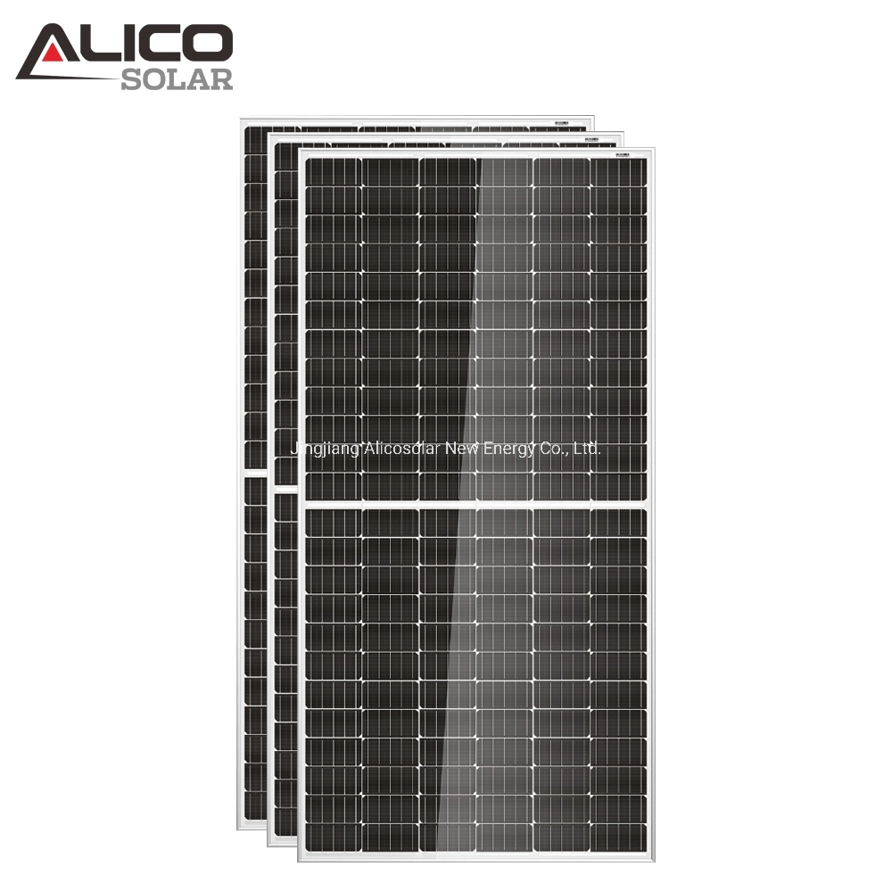 600watt Doppelglas Bificial monokristallines PV-Modul für 10kw Solar Stromversorgung