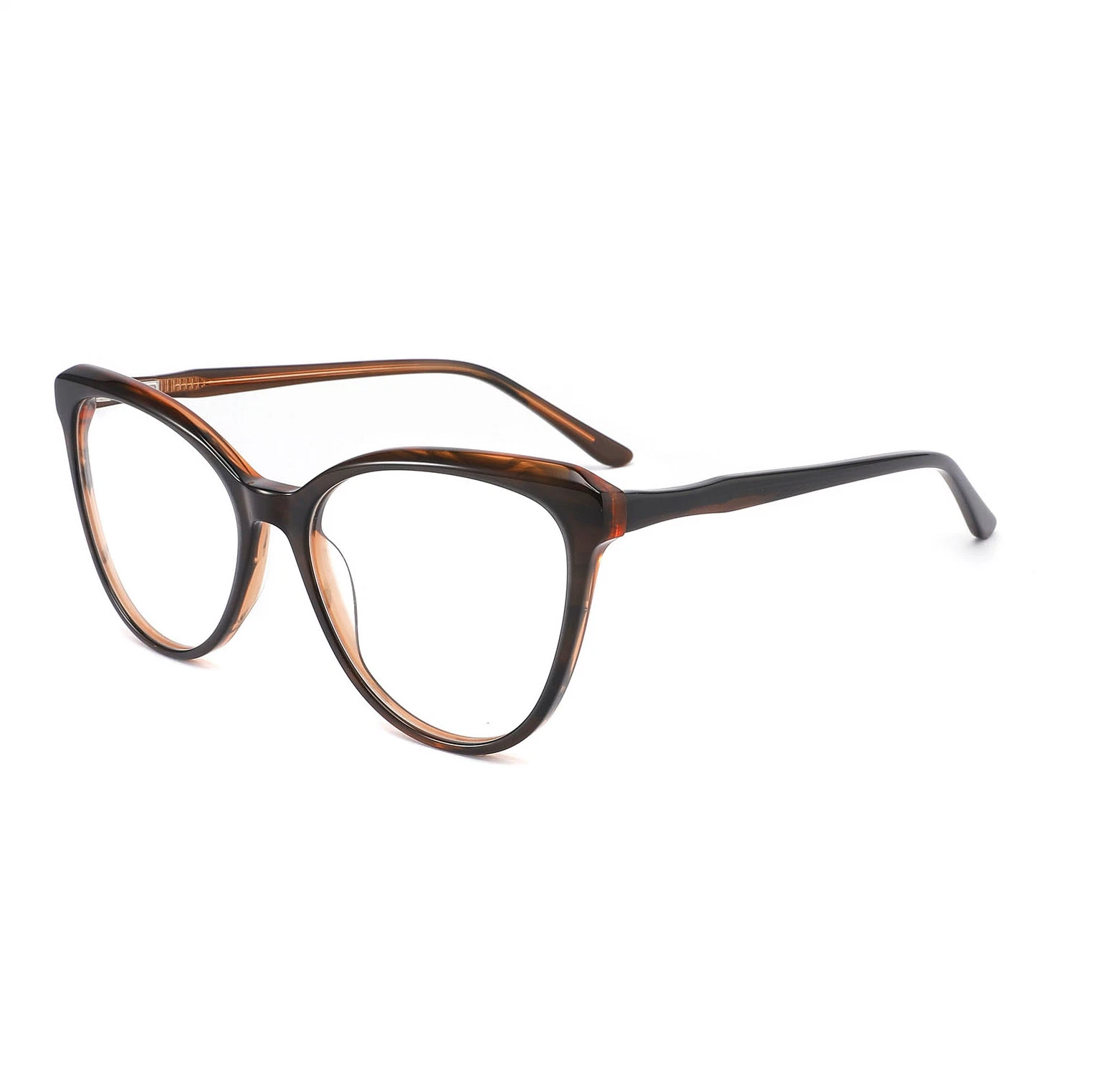 Designer Style Round Shape Acetate Demi Frame for Men and Women Optical Frames