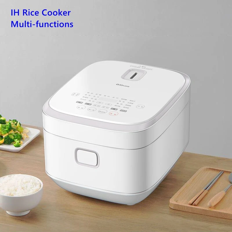 Square Shape High End for Kitchen Ih Heating Rice Cooker 4L Capacity