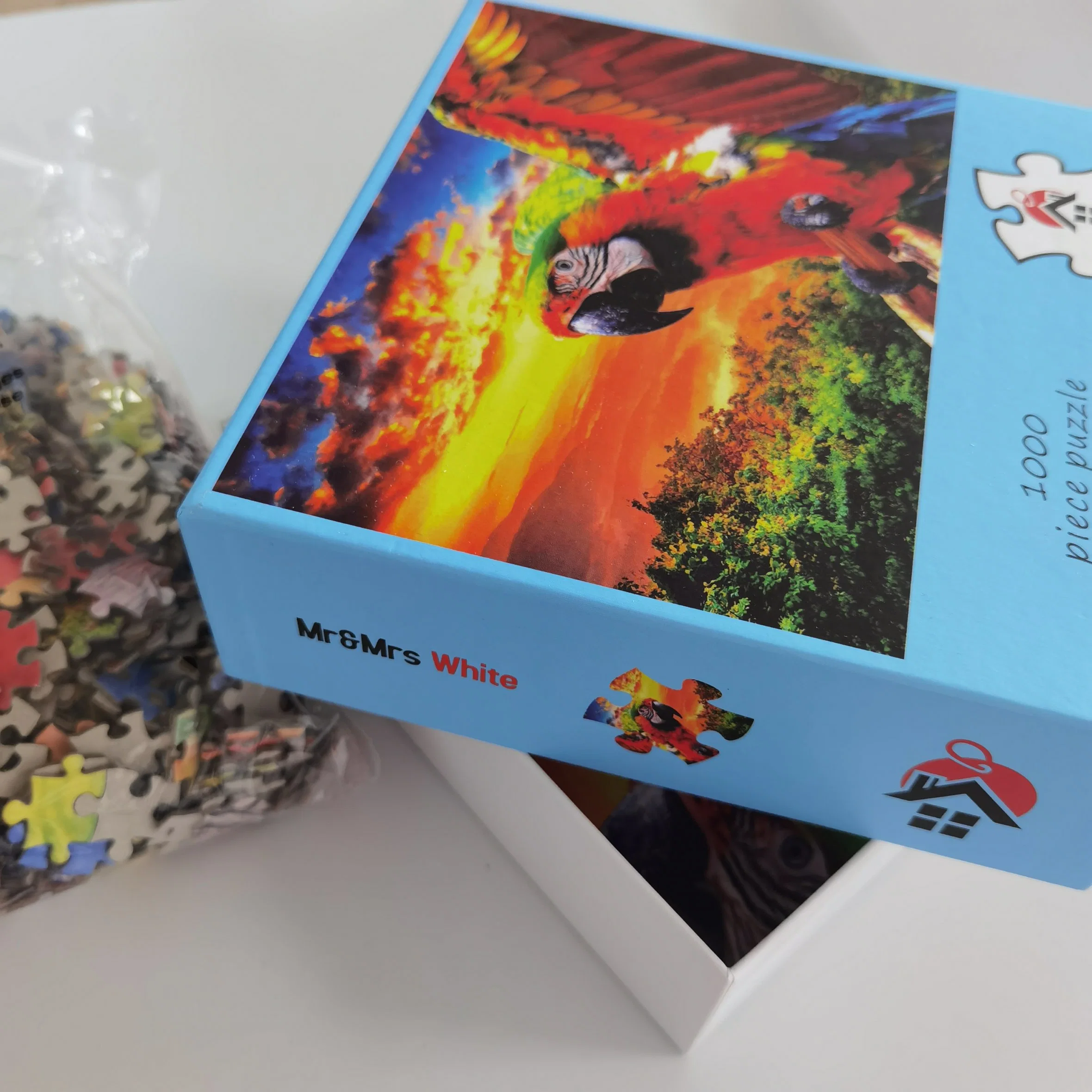 Juego de Puzzle de papel de color para niños &amp; Entretenimiento Familiar para adultos