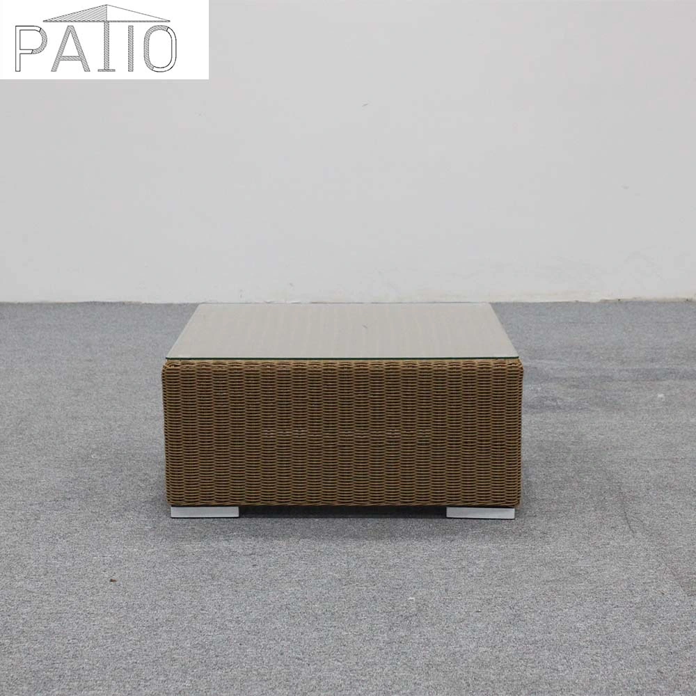 Ocio moderno jardín silla de mimbre al aire libre muebles Sofa Hotel