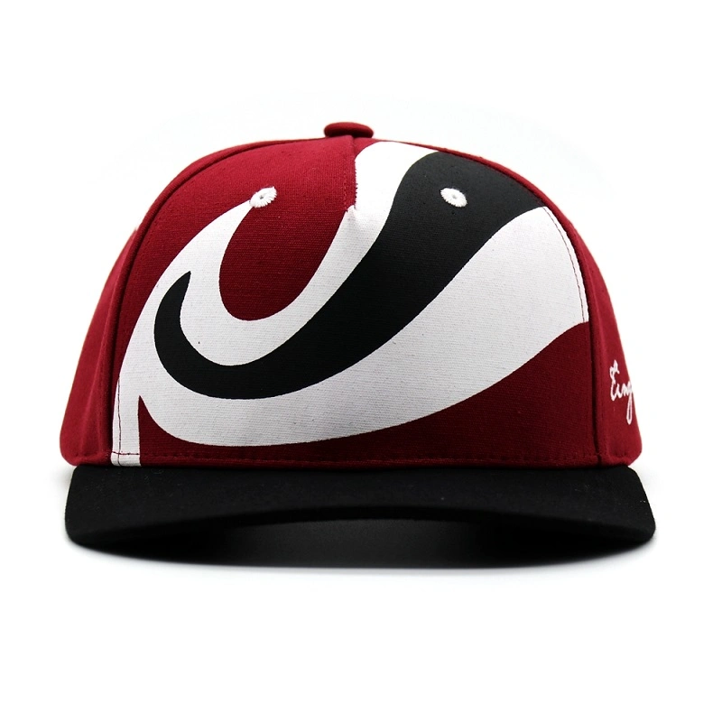 Private Label Sports Unisex Streetwear Baseball Caps with Custom Logo Print